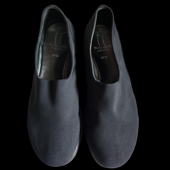 Thierry Rabotin Shoes - Thierry Rabotin Women's  Black Flats SZ 37 1/2